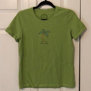 Green life is good shirt
